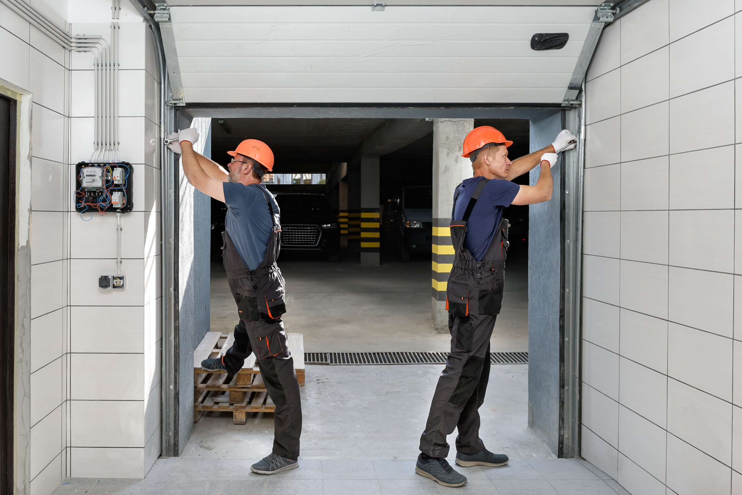 Commercial garage door repair or replacement